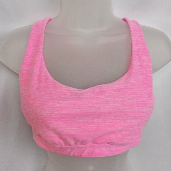 2/$30 Victoria's Secret Barbiecore Pink Sports Bra (#110) - Picture 1 of 5